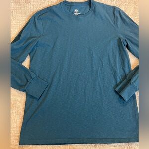 American Giant Men's Premium Slub Crew Tee Long Sleeve